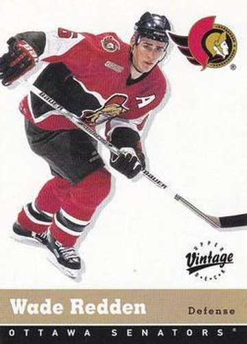 #251 Wade Redden - Ottawa Senators - 2000-01 Upper Deck Vintage Hockey