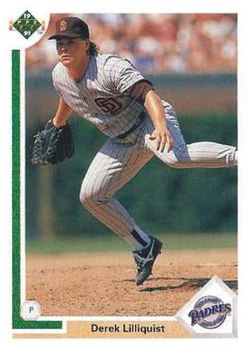 #251 Derek Lilliquist - San Diego Padres - 1991 Upper Deck Baseball