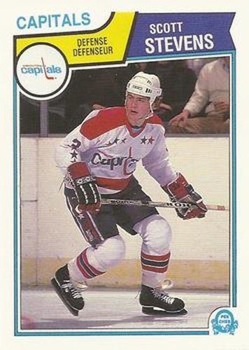 #251 Scott Stevens - Washington Capitals - 1992-93 O-Pee-Chee Hockey