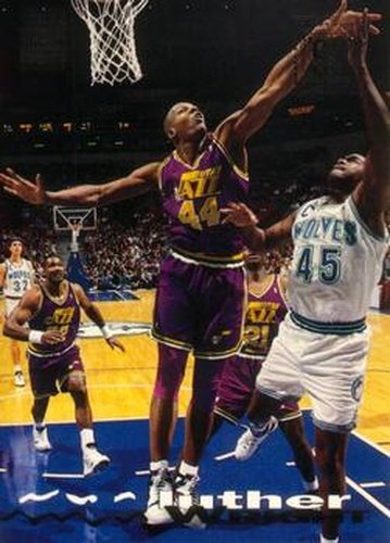 #251 Luther Wright - Utah Jazz - 1993-94 Stadium Club Basketball