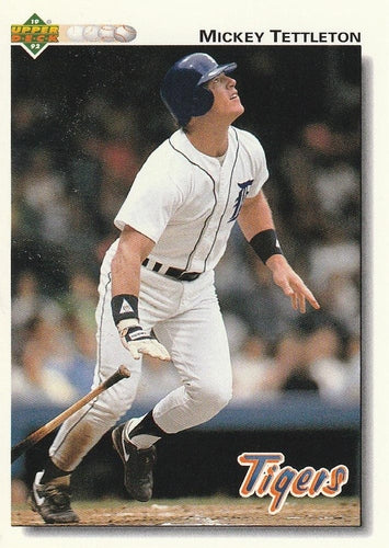 #251 Mickey Tettleton - Detroit Tigers - 1992 Upper Deck Baseball