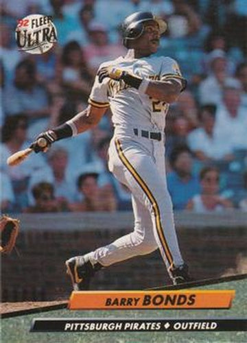 #251 Barry Bonds - Pittsburgh Pirates - 1992 Ultra Baseball