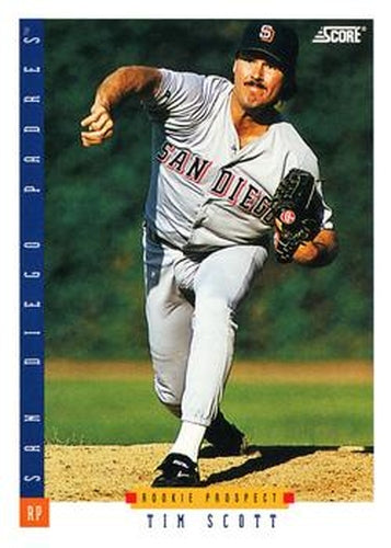 #251 Tim Scott - San Diego Padres - 1993 Score Baseball