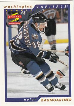 #251 Nolan Baumgartner - Washington Capitals - 1996-97 Score Hockey