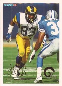 #251 Flipper Anderson - Los Angeles Rams - 1994 Fleer Football