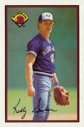 #251 Kelly Gruber - Toronto Blue Jays - 1989 Bowman Baseball