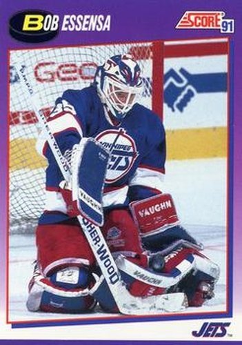 #251 Bob Essensa - Winnipeg Jets - 1991-92 Score American Hockey