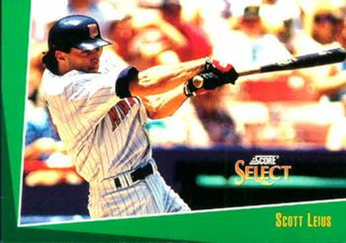 #251 Scott Leius - Minnesota Twins - 1993 Select Baseball