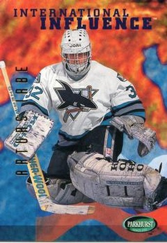 #251 Arturs Irbe - San Jose Sharks - 1995-96 Parkhurst International Hockey