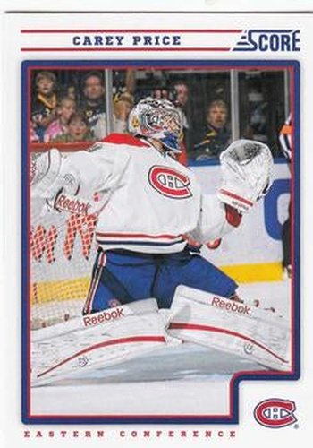 #251 Carey Price - Montreal Canadiens - 2012-13 Score Hockey