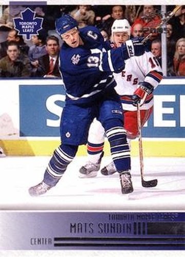#251 Mats Sundin - Toronto Maple Leafs - 2004-05 Pacific Hockey