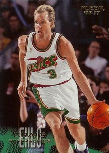 #251 Craig Ehlo - Seattle SuperSonics - 1996-97 Fleer Basketball