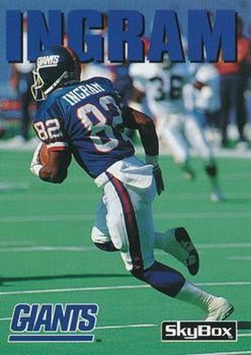 #252 Mark Ingram - New York Giants - 1992 SkyBox Impact Football