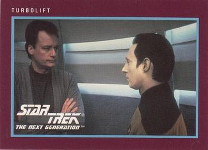 #252 Turbolift - 1991 Impel Star Trek 25th Anniversary