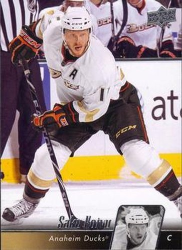#252 Saku Koivu - Anaheim Ducks - 2010-11 Upper Deck Hockey