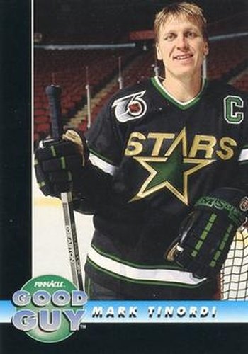 #252 Mark Tinordi - Minnesota North Stars - 1992-93 Pinnacle Canadian Hockey