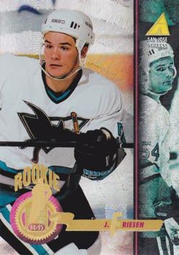 #252 Jeff Friesen - San Jose Sharks - 1994-95 Pinnacle Hockey - Rink Collection