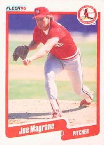 #252 Joe Magrane - St. Louis Cardinals - 1990 Fleer USA Baseball