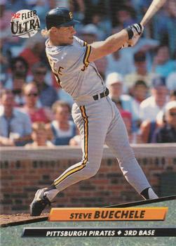 #252 Steve Buechele - Pittsburgh Pirates - 1992 Ultra Baseball