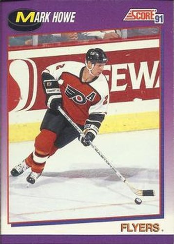 #252 Mark Howe - Philadelphia Flyers - 1991-92 Score American Hockey