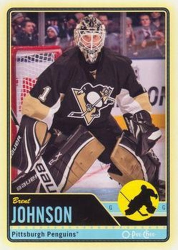 #252 Brent Johnson - Pittsburgh Penguins - 2012-13 O-Pee-Chee Hockey