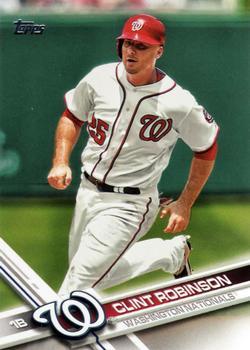 #252 Clint Robinson - Washington Nationals - 2017 Topps Baseball