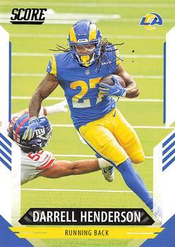#252 Darrell Henderson - Los Angeles Rams - 2021 Score Football