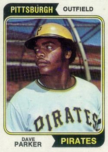 #252 Dave Parker - Pittsburgh Pirates - 1974 Topps Baseball