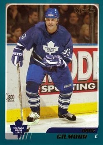 #252 Doug Gilmour - Toronto Maple Leafs - 2003-04 O-Pee-Chee Hockey