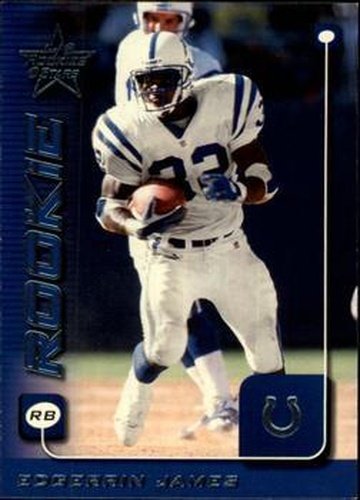 #252 Edgerrin James - Indianapolis Colts - 1999 Leaf Rookies & Stars Football