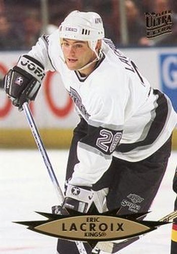 #252 Eric Lacroix - Los Angeles Kings - 1995-96 Ultra Hockey