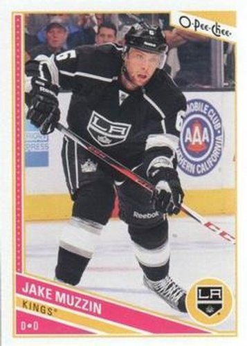 #252 Jake Muzzin - Los Angeles Kings - 2013-14 O-Pee-Chee Hockey