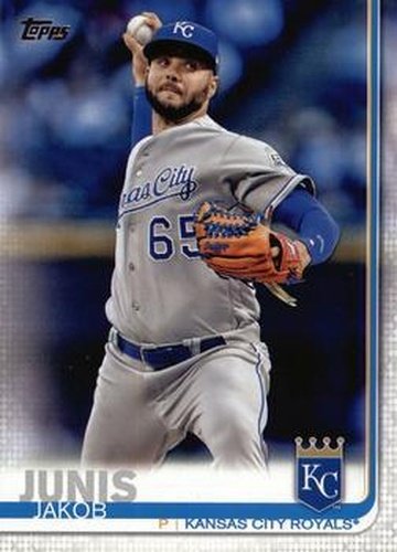 #252 Jakob Junis - Kansas City Royals - 2019 Topps Baseball