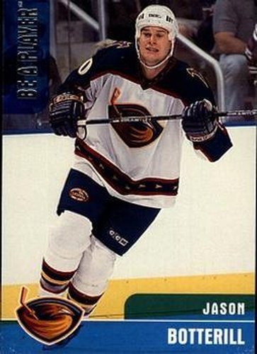 #252 Jason Botterill - Atlanta Thrashers - 1999-00 Be a Player Memorabilia Hockey