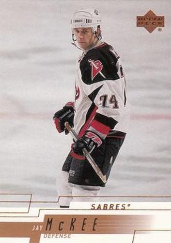 #252 Jay McKee - Buffalo Sabres - 2000-01 Upper Deck Hockey