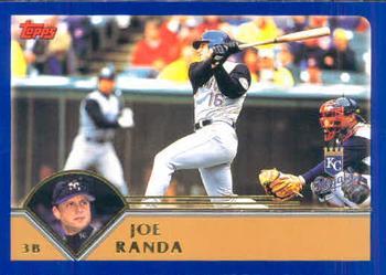 #252 Joe Randa - Kansas City Royals - 2003 Topps Baseball