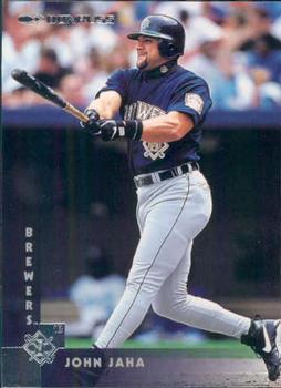 #252 John Jaha - Milwaukee Brewers - 1997 Donruss Baseball