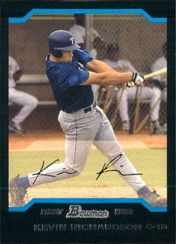 #252 Kevin Richardson - Texas Rangers - 2004 Bowman Baseball