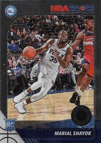 #252 Marial Shayok - Philadelphia 76ers - 2019-20 Hoops Premium Stock Basketball