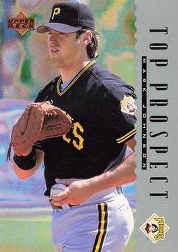 #252 Mark Johnson - Pittsburgh Pirates - 1995 Upper Deck Baseball