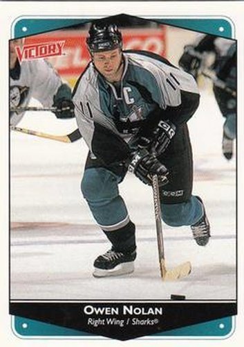 #252 Owen Nolan - San Jose Sharks - 1999-00 Upper Deck Victory Hockey
