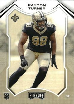 #252 Payton Turner - New Orleans Saints - 2021 Panini Playoff Football