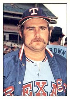 #252 Steve Foucault - Texas Rangers - 1976 SSPC Baseball