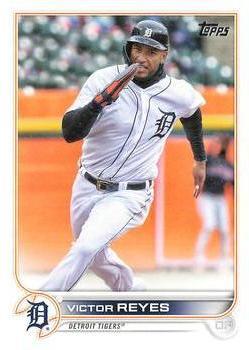 #252 Victor Reyes - Detroit Tigers - 2022 Topps Baseball