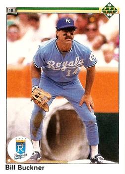 #252 Bill Buckner - Kansas City Royals - 1990 Upper Deck Baseball