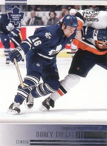#252 Darcy Tucker - Toronto Maple Leafs - 2004-05 Pacific Hockey