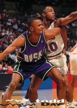 #252 Todd Day - Milwaukee Bucks - 1993-94 Stadium Club Basketball