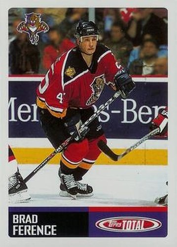 #252 Brad Ference - Florida Panthers - 2002-03 Topps Total Hockey