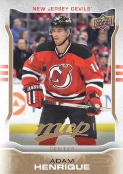 #252 Adam Henrique - New Jersey Devils - 2014-15 Upper Deck MVP Hockey