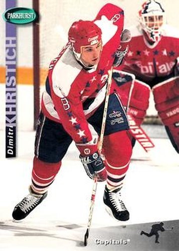 #252 Dmitri Khristich - Washington Capitals - 1994-95 Parkhurst Hockey